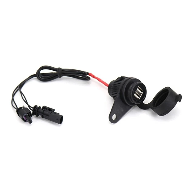 USB-Doppelsteckdose für  R1200GS R1250GS F700GS F750GS F800GS F850GS ADV MotJ2G6