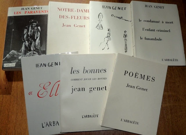 Les Paravents – Jean Genet – Édition Originale Limitée 1976 (Marc Barbezat, L’Arbalète)