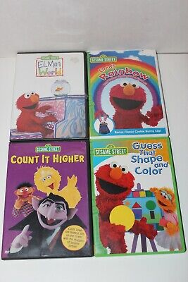 PBS KIDS SESAME Street DVD Lot Of 7 New Sealed Elmo Christmas Kids ...