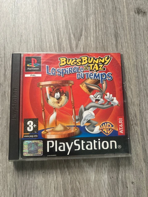 Bugs Bunny & Taz : La Spirale Du Temps (Time Busters) – Sony PS1 – PAL – Jeu Complet