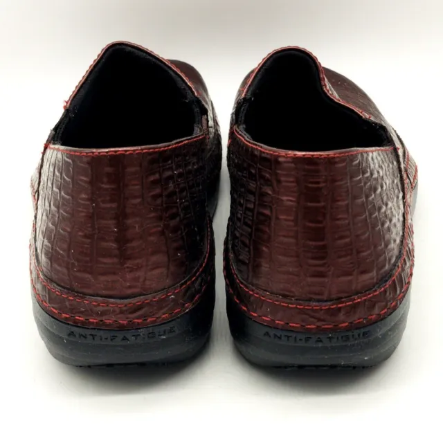 Timberland Pro Clogs Newbury Croc Embossed Professional Nursing Shoes Womens 8M 2
