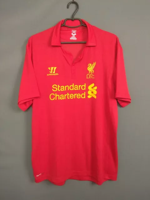 Liverpool Jersey 2012 2013 Home Size XL Shirt Soccer Football Warrior ig93