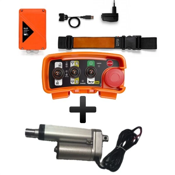 AKTION: Forstfunk Funkfernsteuerung ELCA E1 PIC KWF inkl. Gasstellmotor