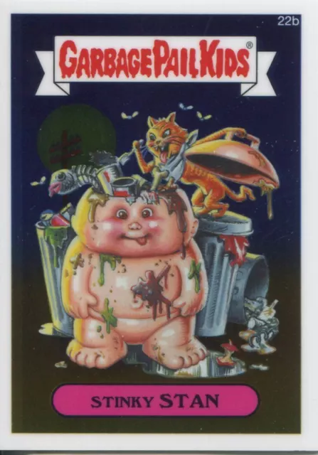 Garbage Pail Kids Chrome Series 1 Base Card 22b STINKY STAN