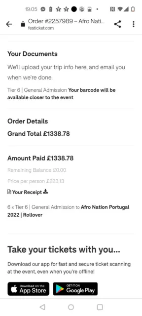 Afronation Tickets
