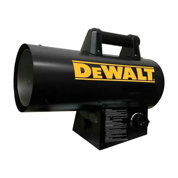 Dewalt 60,000 Btu Forced Air Propane Lp Gas Heater Heats 1,500 Square Feet New!