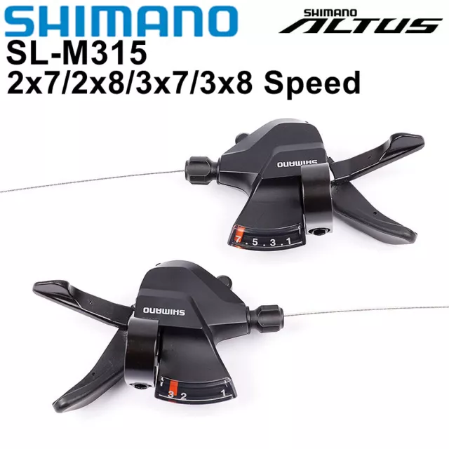 SHIMANO Altus SL M315 Shifter 2/3/7/8/21 Speed Trigger Rapidfire M310 Updated