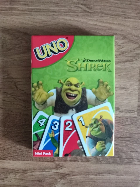 Shrek Uno Reverse Card Rassies MCDONALD'S UK HAPPY Meal 2024 'DreamWorks' Shrek Mini UNO Cards £3.00 ...