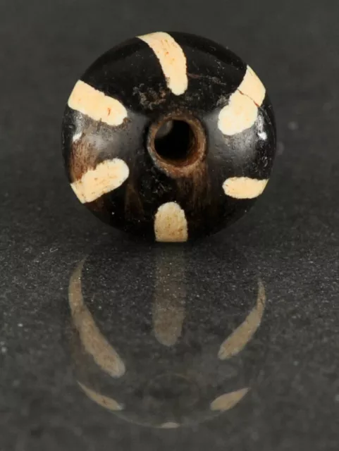 Rare Pumtek "Dzi-type" bead (15 mm), Pyu period, Burma (Myanmar), Asian art