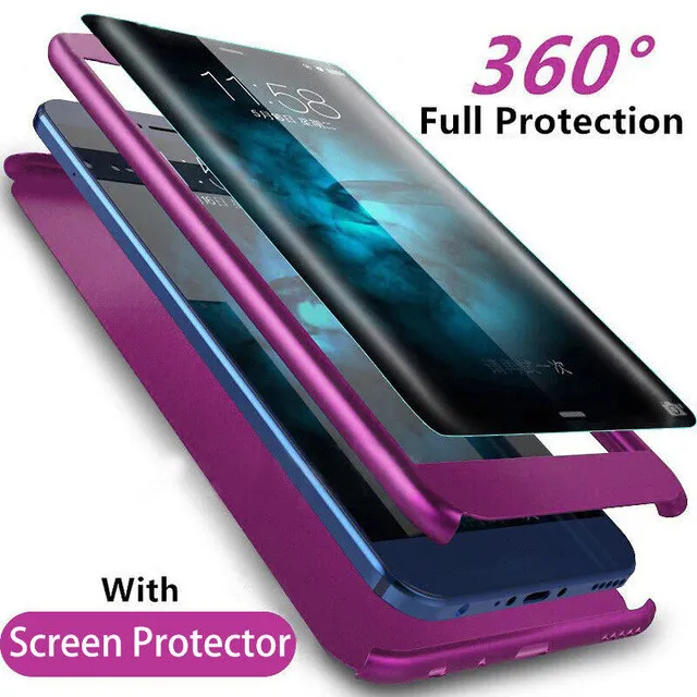 Schutz Hülle für Huawei P30 / Pro / Lite Full Cover 360° Handy Hülle Etui Case