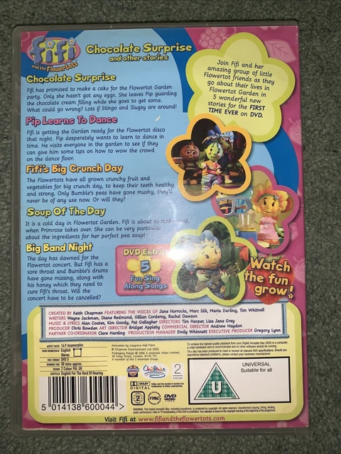 FIFI AND THE Flowertots Chocolate Surprise - DVD UK Release EUR 1,16 ...
