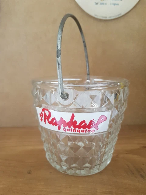 Seau à Glaçons Vintage St Raphaël - Décor Bar Et Bistrot - Années 50/60