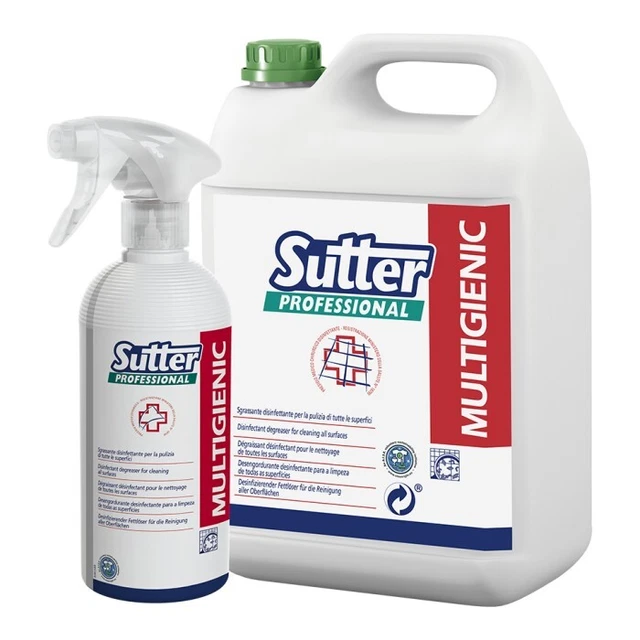 Sgrassatore disinfettante per la pulizia di tutte le superfici kg. 5 MULTIGIENIC
