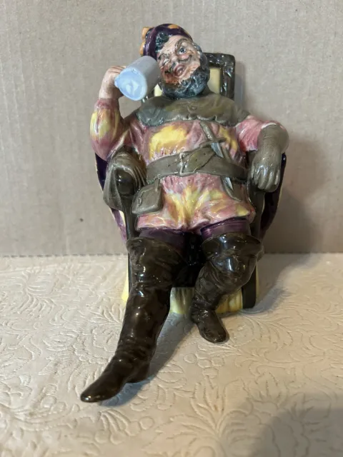 Vintage 1954 Royal Doulton The Foaming Quart Porcelain Figurine HN 2162