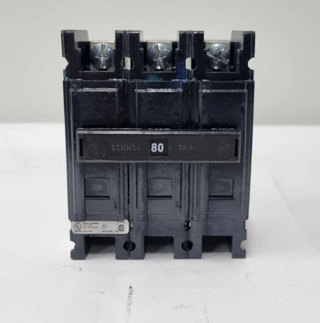 Eaton Thermal Magnetic Circuit Breaker QC3080HT