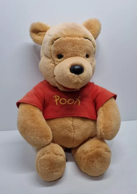 Large Winnie The Pooh Bear Disney Store Plush Kids Soft Stuffed Toy Animal Doll