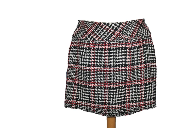 Jupe Short Quechua Femme Taille 42 - Marron, évasée, Coton, Zip (très Bon état)