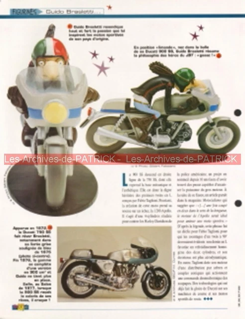 DUCATI 900 SS 1977 Joe Bar Team Fiche Moto #001919 EUR 9,99 - FR