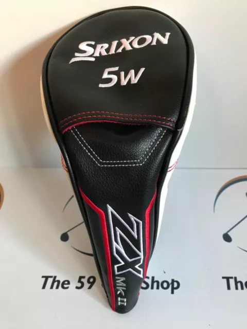 Srixon ZX MkII Fairway 5 Wood Golf Club Head Cover - Black White - Fantastic