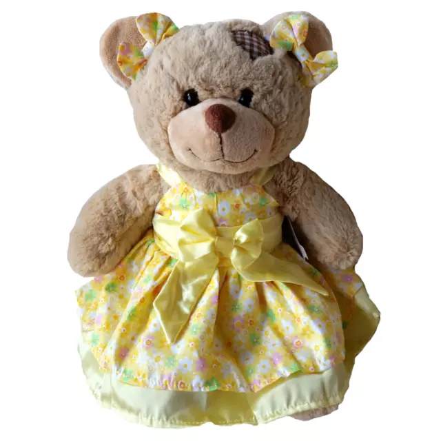 TEDDY BEAR CLOTHES summer flower dress FITS 16" /40cm BUILD A TEDDY BEAR 3