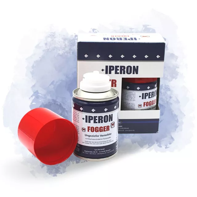 3 x Doppelpack IPERON® Fogger Ungeziefervernebler 6 Räume à 30 m² (6 x 100 ml)