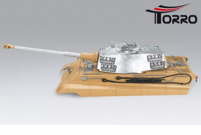 Torro king Tiger Part Accessory Fit Heng Long King Tiger 1/16 Metal Turret BB UK