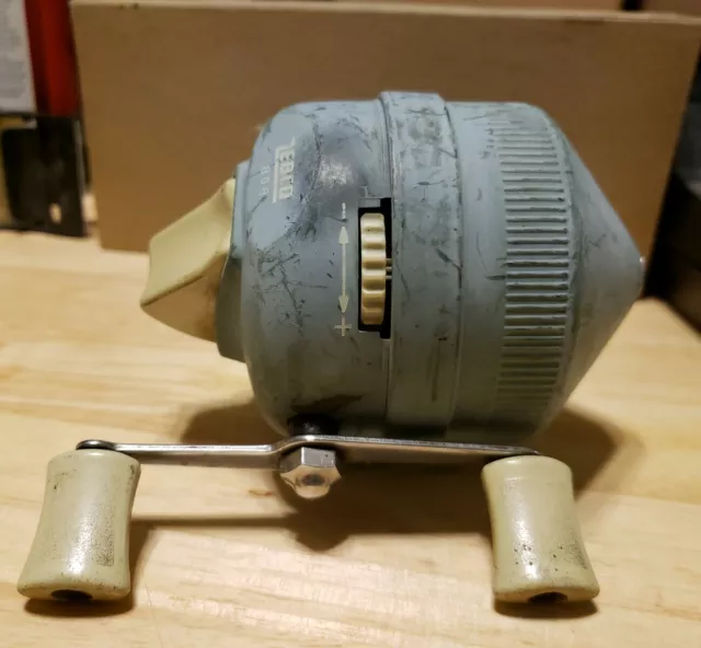 VINTAGE MADE IN USA ZEBCO 808 FISHING REEL Nice Condition $21.50 - PicClick