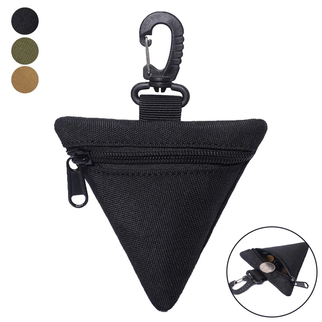Mini Tactical Wallet Coin Key Purse Military EDC Pack Small Earphone Pouches US