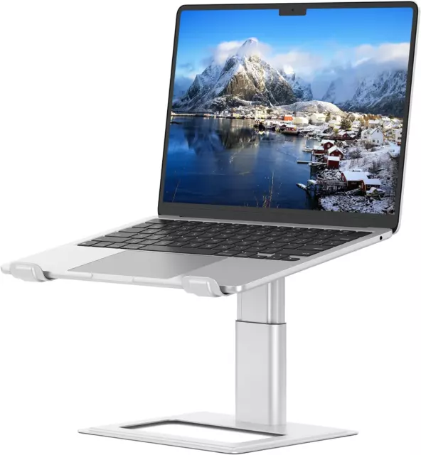 SOUNDANCE Adjustable Laptop Stand for Desk, Computer Stand, Ergonomic Laptop Ris