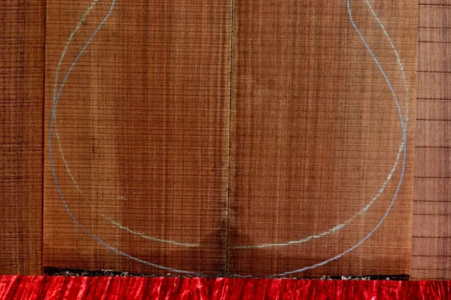 Ind. Rose wood , Luthier Tone wood Tonholz Palisander, Guitar Back & Side 2011 3