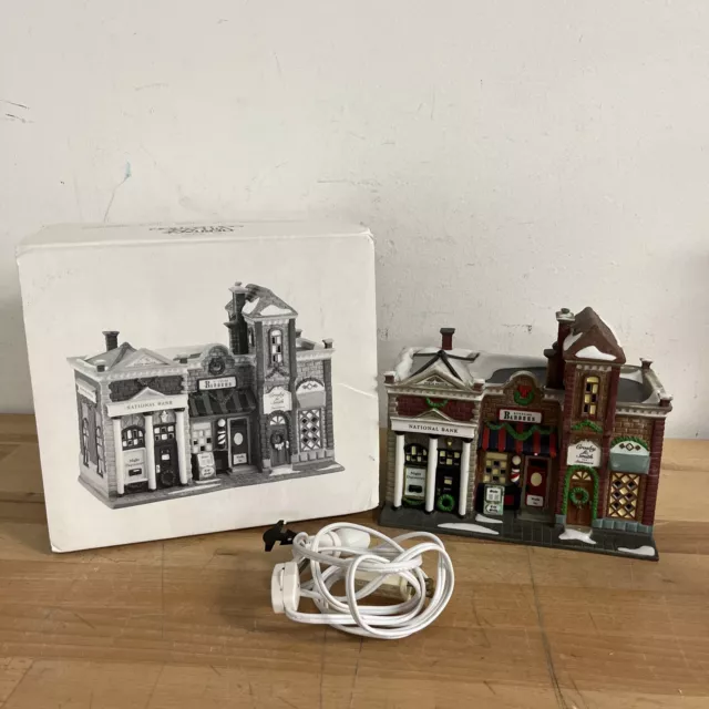 Dept. 56 1997 Heritage Christmas In The City Riverside Row Shop #58888