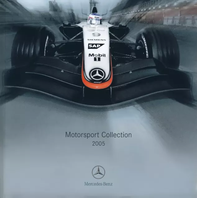 Mercedes Motorsport Collection Prospekt 2005 D Mode Accessoires Chronograph