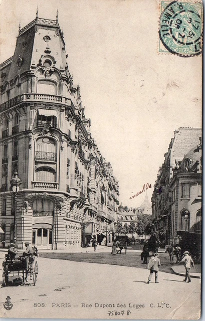 75007 PARIS - la rue dupont des loges.