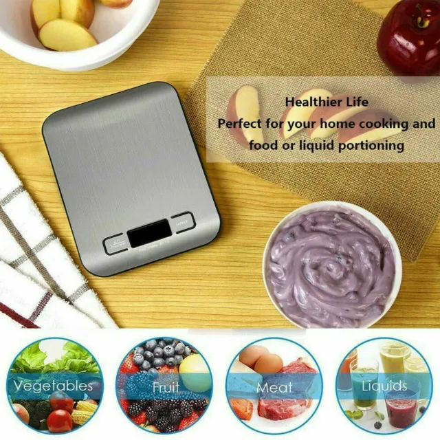 Kitchen Electronic Balance Scale Digital Lcd 1G-5Kg Food Weight Postal 071