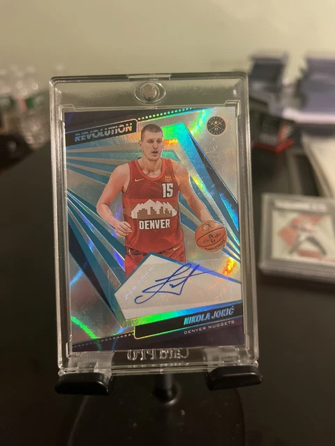 2021-22 Panini Revolution Nikola Jokic Auto Infinite /25 #AG-NJK Nuggets