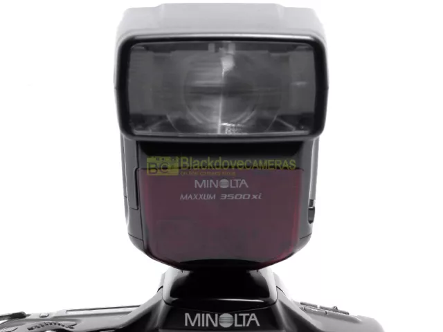Minolta Flash 3500xi Wireless N° Guide 35 Ttl for Cameras Dynax To Film