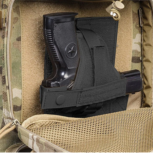 BACKPACK CAR BESIDE Desk Concealed Pistol Holster Ambidextrous Hook