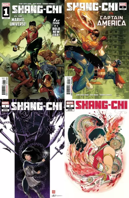 Shang-Chi (#1, #2 inc. Variants, 2021)