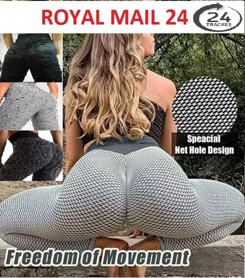 Women Anti-Cellulite Yoga Pants Push Up Tik Tok Leggings Bum Butt Lift Sport Gym