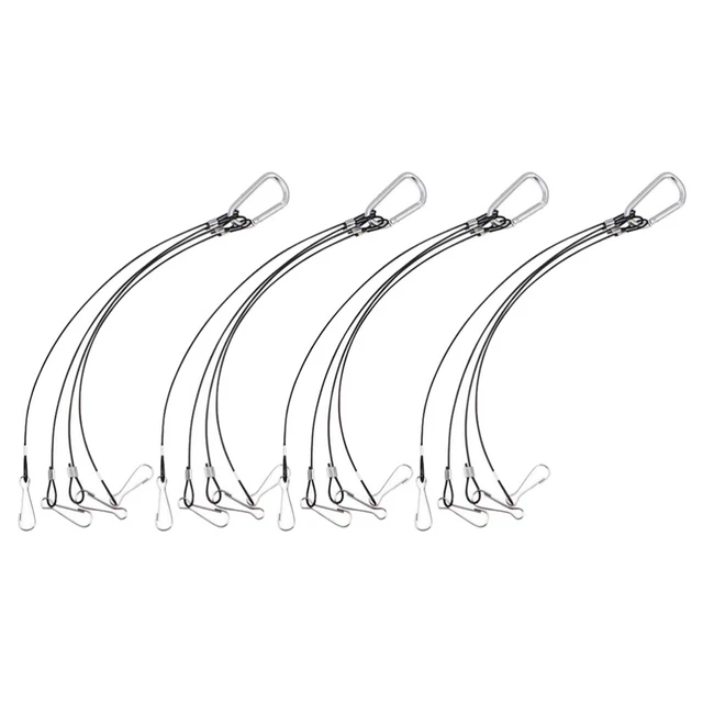 4 Pcs Cintre À Chaîne Points Corde Suspendre Lumineuse Grappe D'eau Suspendue
