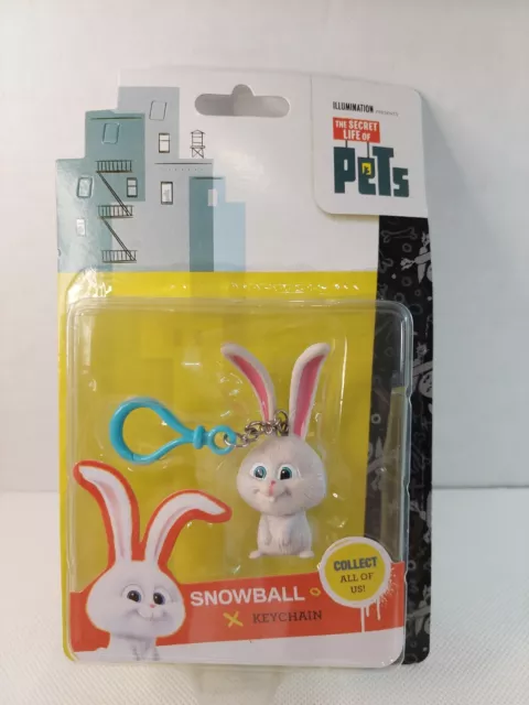 Illumination Presents The Secret Life Of Pets Snowball Keychain