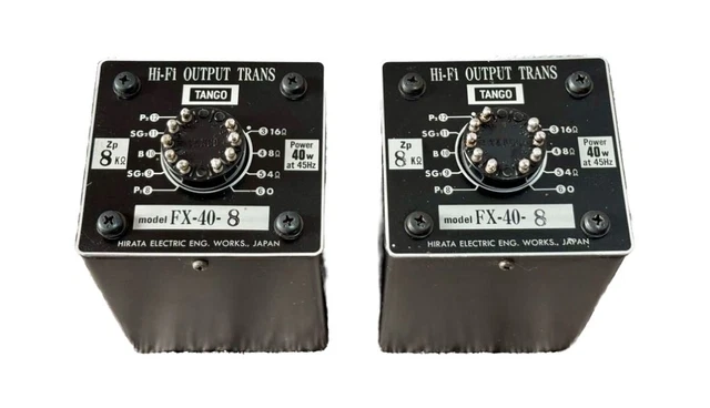 TANGO FX-40-5 OUTPUT Transformer Pair Tested Set from Japan Works
