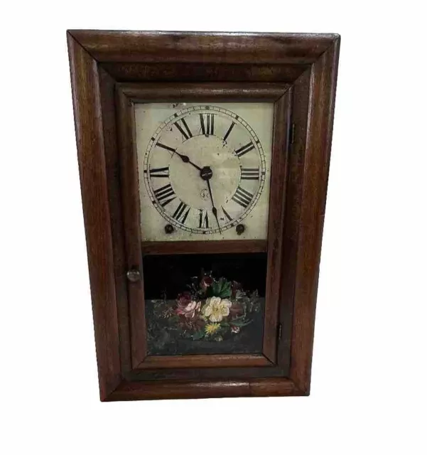 RARE Seth Thomas 8-Day Mantle Clock 16.5" Tall