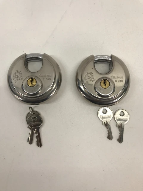 chateau c970 lock lot of 2