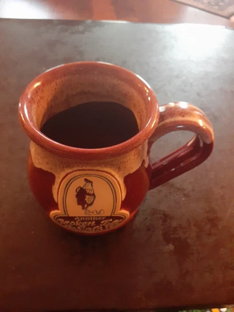 GORGEOUS NEW Deneen Art Studio Drip Glaze Pottery ANOTHER BROKEN EGG CAFE, LA