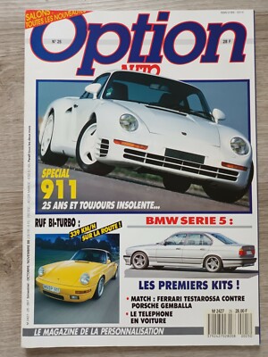 Novembre 1988 Parfait état. Magazine Auto Mag n°1 