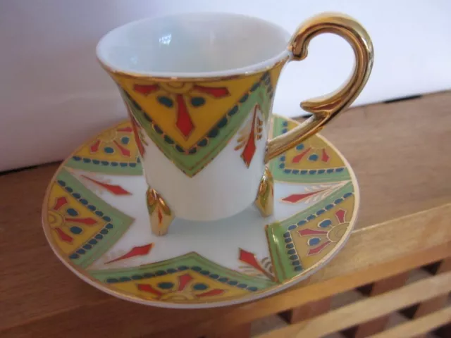 MINIATURE CUP & SAUCER SET - Never been used