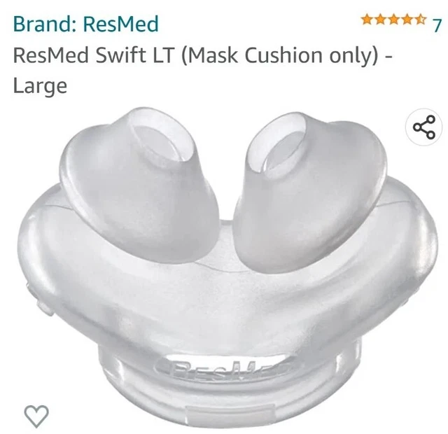 5 ResMed Swift LT Nasal Pillow Cushion Size Small