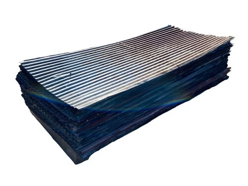 67 Sheets Barn Tin, Corrugated Metal Reclaimed Salvage 6' Long 670 sq ft A32