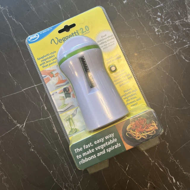 Veggetti 2.0 Spiralizzatore Verdure JML**NUOVO SIGILLATO**